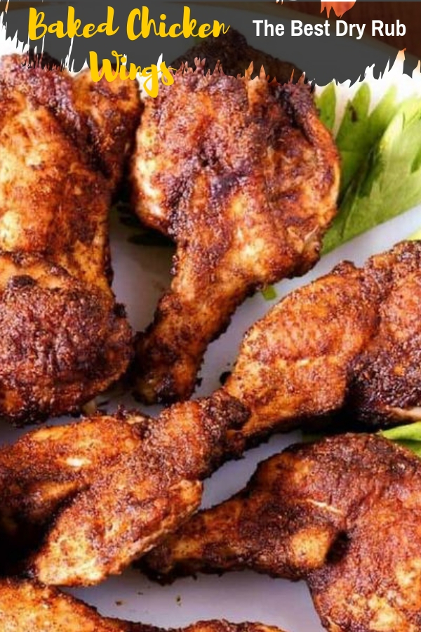 Baked Chicken Wings With The Best Dry Rub RF CHICKEN