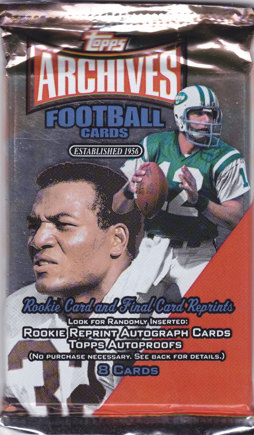 A Pack To Be Named Later 2001 Topps Archives Football