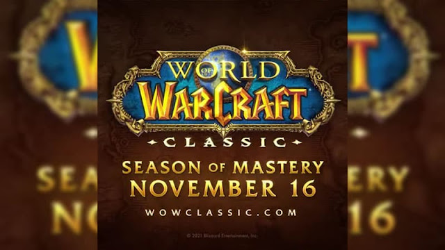 WoW Classic Season of Mastery set to release November 16