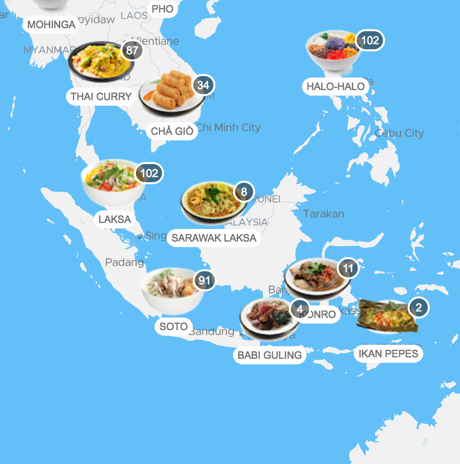 Map of the Week: Taste Atlas