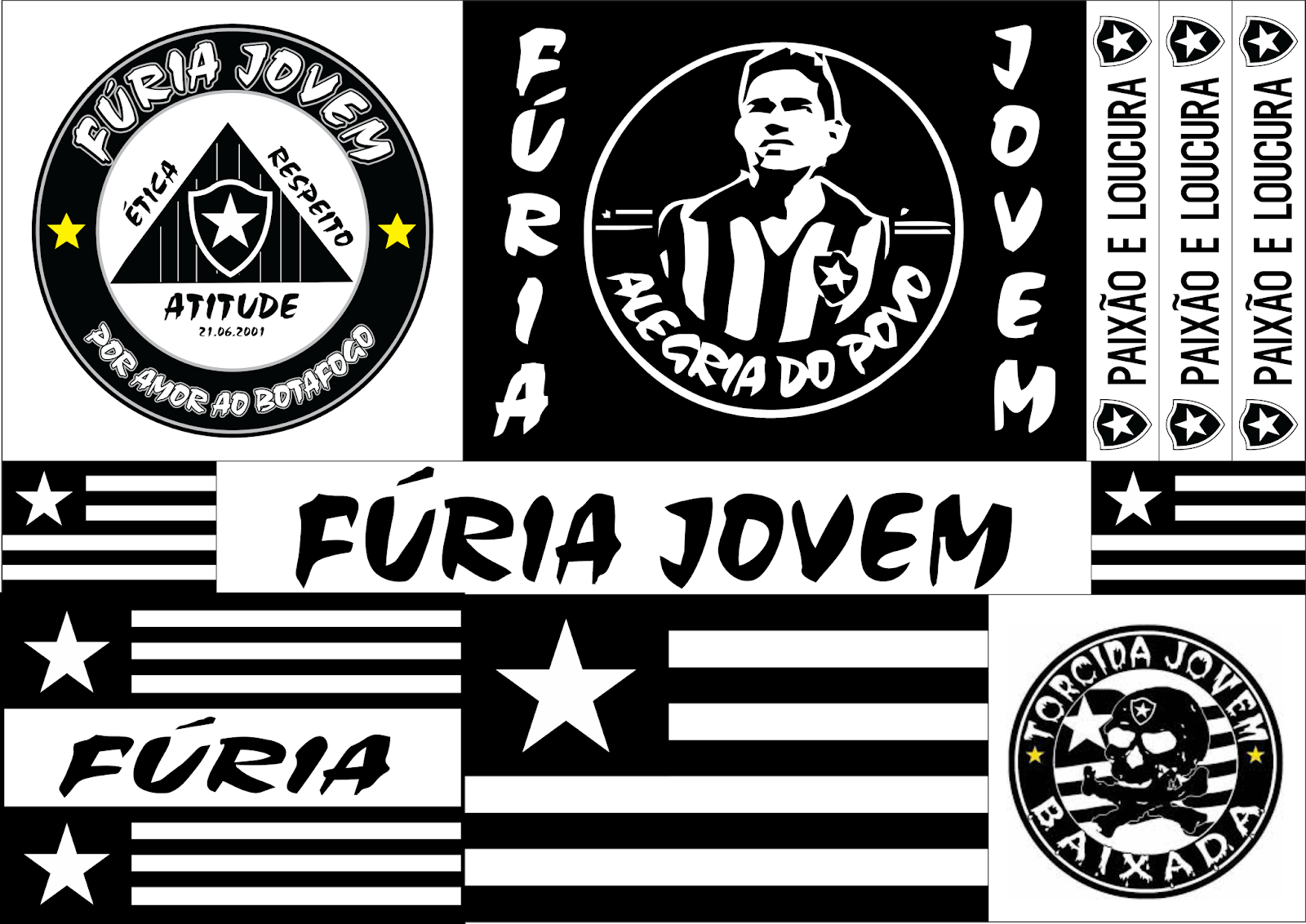 Artes Para Futebol De Botao Botafogo Faixas