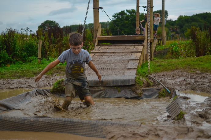 The Bear Trail, family assault course, Cullompton Devon