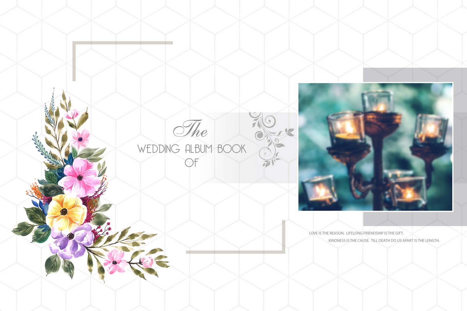 PSD WEDDING PHOTO ALBUM DESIGN TEMPLATES Wedding Album Cover Page