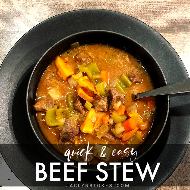 quick easy beef stew recipe