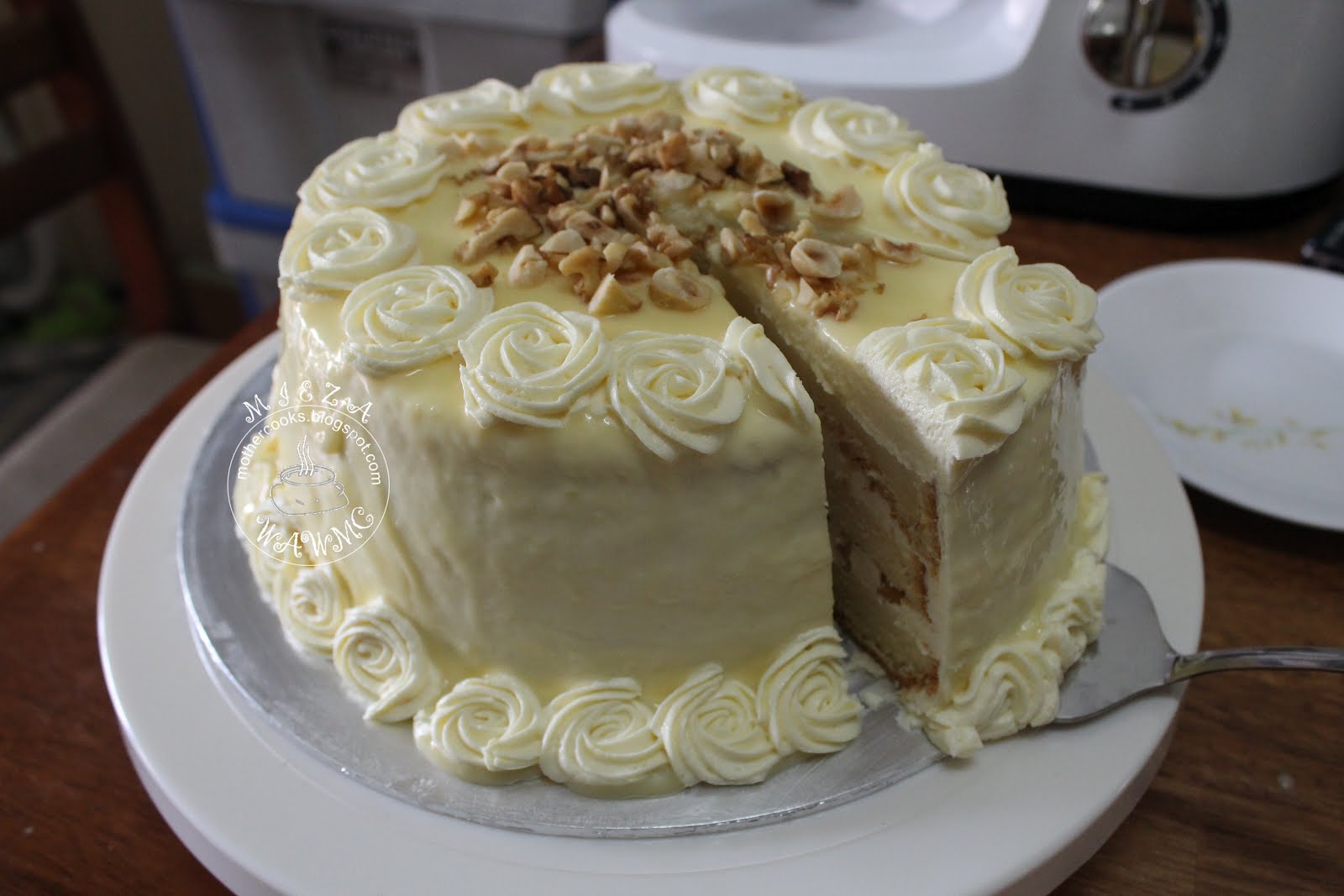 The Scarlet Apron White Chocolate Hazelnut Cake