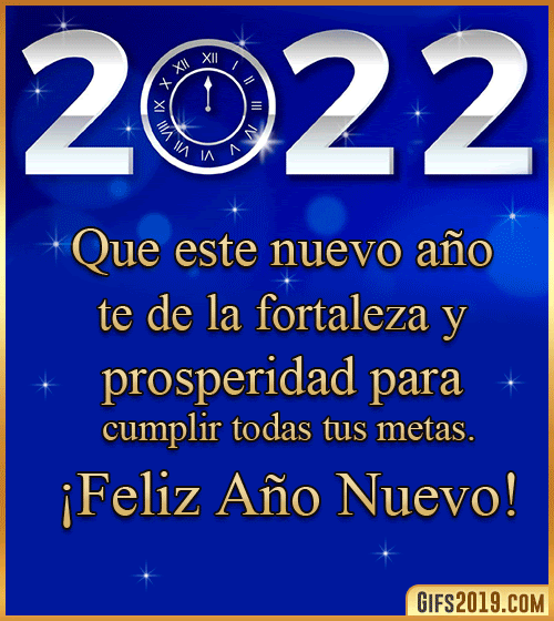 Imágenes de feliz año nuevo 2022 con frases
