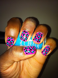 cheetah nails purple nail designs short cutepolish twist newspaper