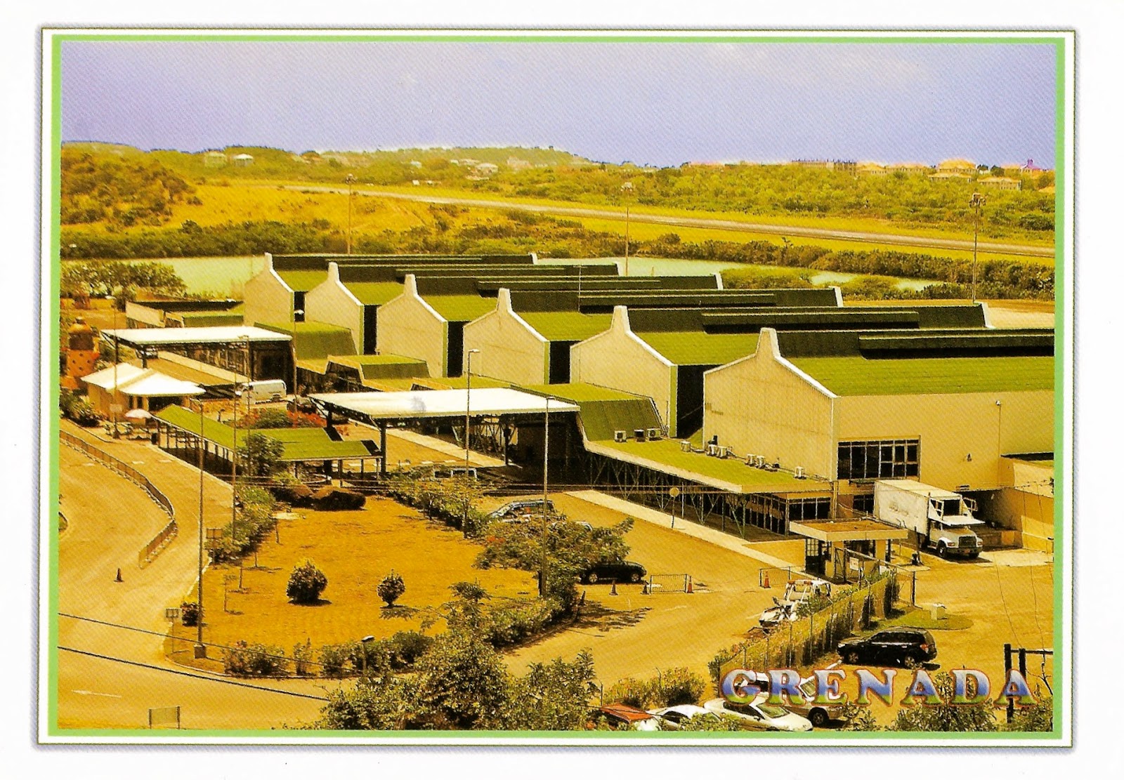 My Favorite Postcards Maurice Airport in Grenada