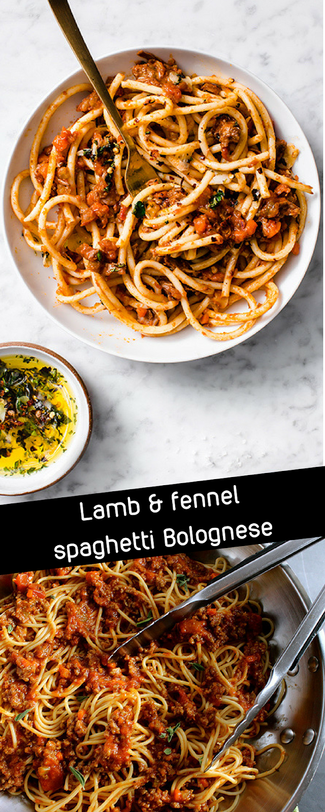 Lamb & Fennel Spaghetti Bolognese APP META