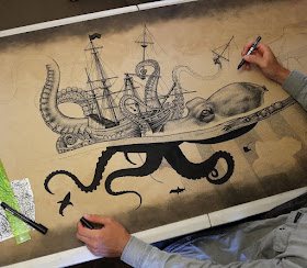 05-Giant-octopus-and-Sail-Ship-Surfboard-Jarryn-Dower-www-designstack-co