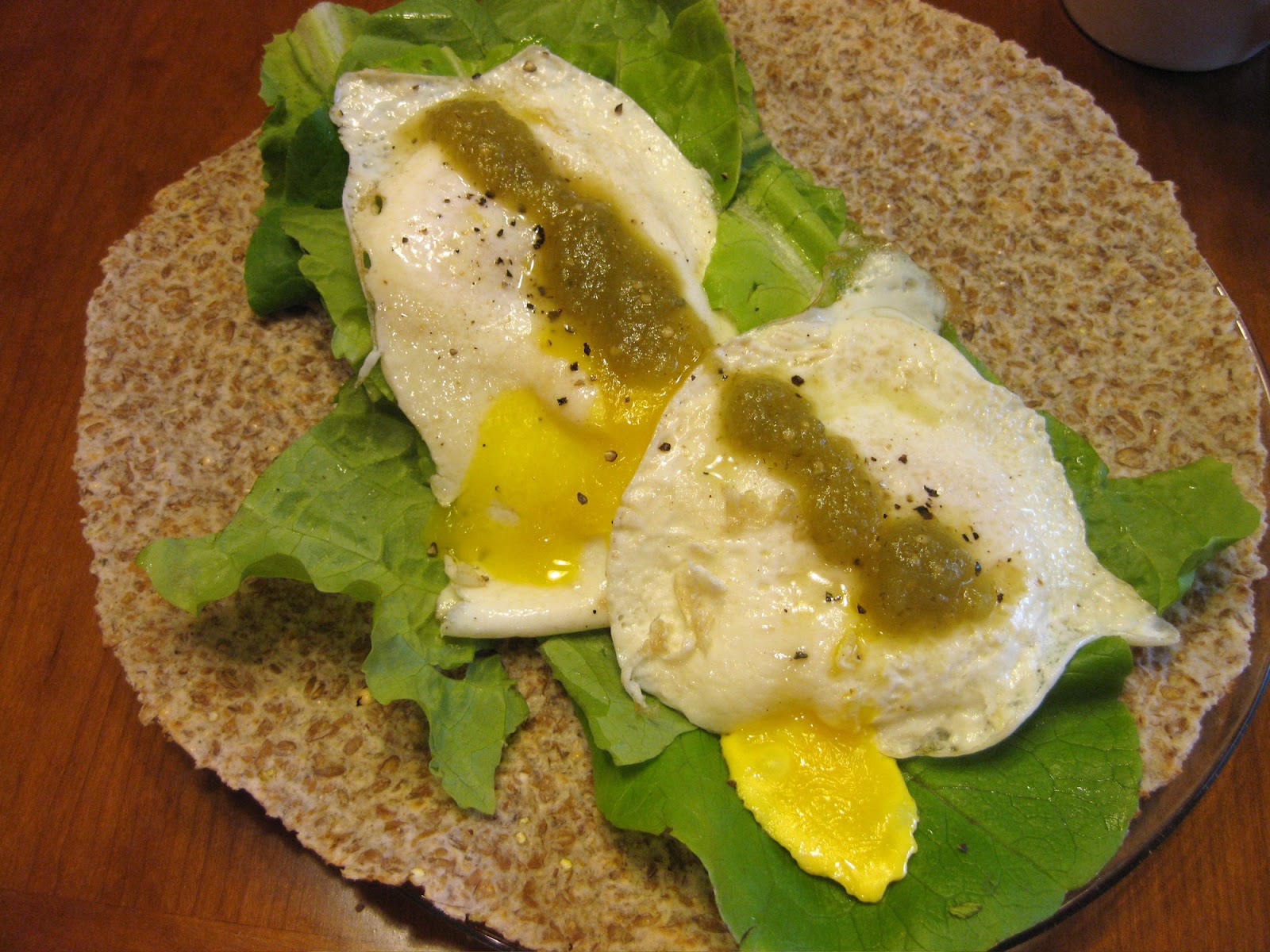 Oishikatta 美味しかった Fried Egg Tortilla Wrap