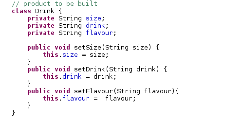 Java-Latte: Builder Design Pattern in Java