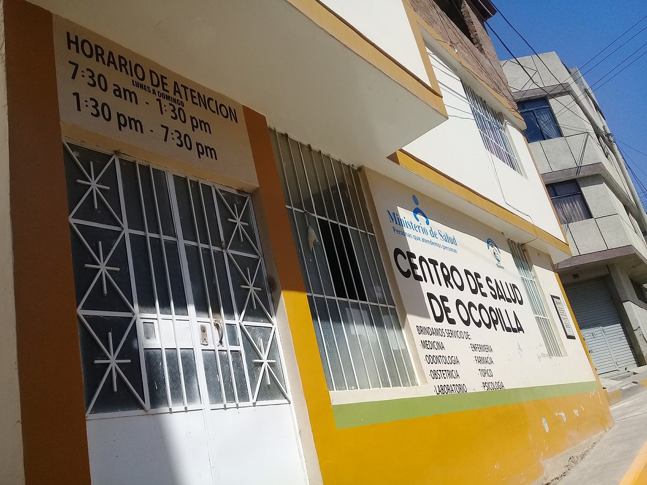Centro de Salud Ocopilla - Huancayo