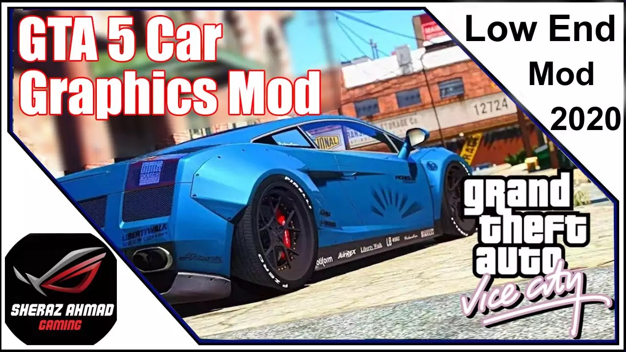 Gta 5 Car And Graphics Mod For Gta Vice City Pc Low End Pc Sheraz