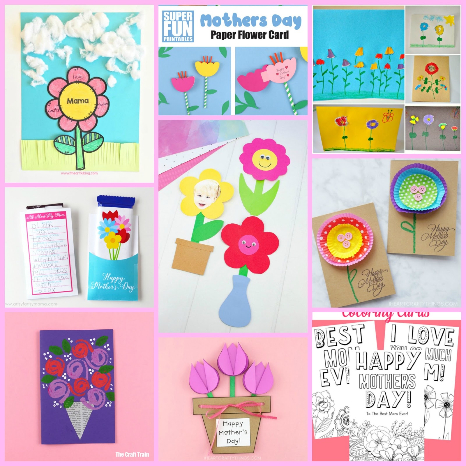 Mothers Day DIY gift ideas - The Craft Train