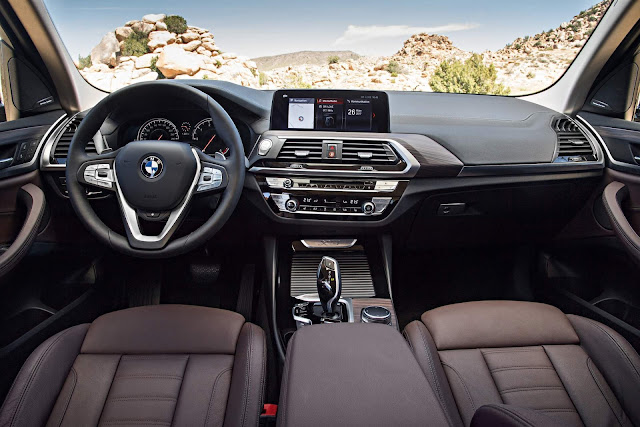 Novo BMW X3 2018 - interior