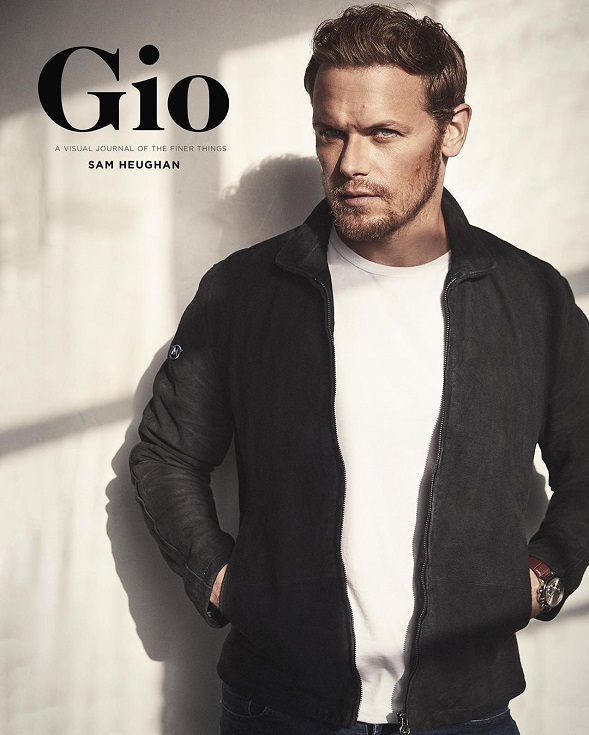 VJBrendan.com: Sam Heughan on the Cover of Gio Journal ...
