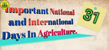 List Of Important National And International Days Related to Agriculture