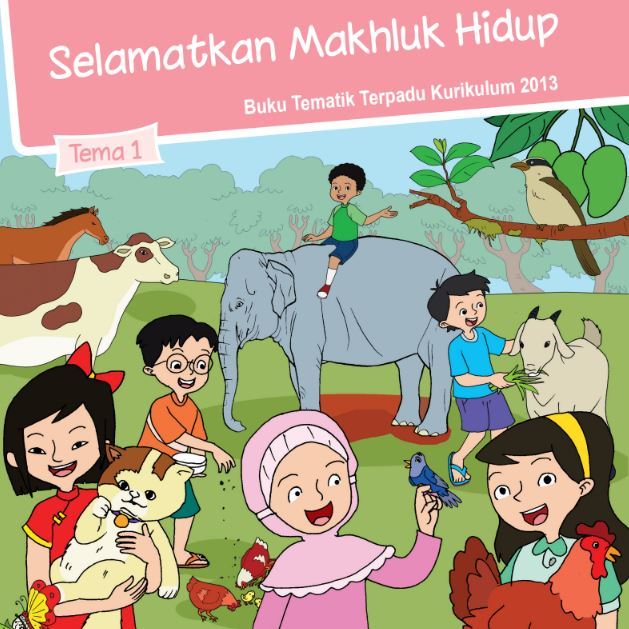 Buku Siswa Kelas 6 SD/MI Tema 1 Selamatkan Makhluk hidup
