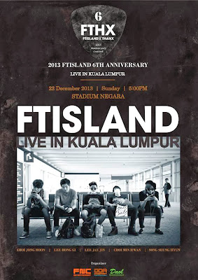 [Upcoming Event] FTISLAND 2013 WORLD TOUR LIVE IN MALAYSIA