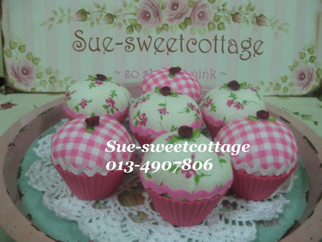 fabric cupcakes