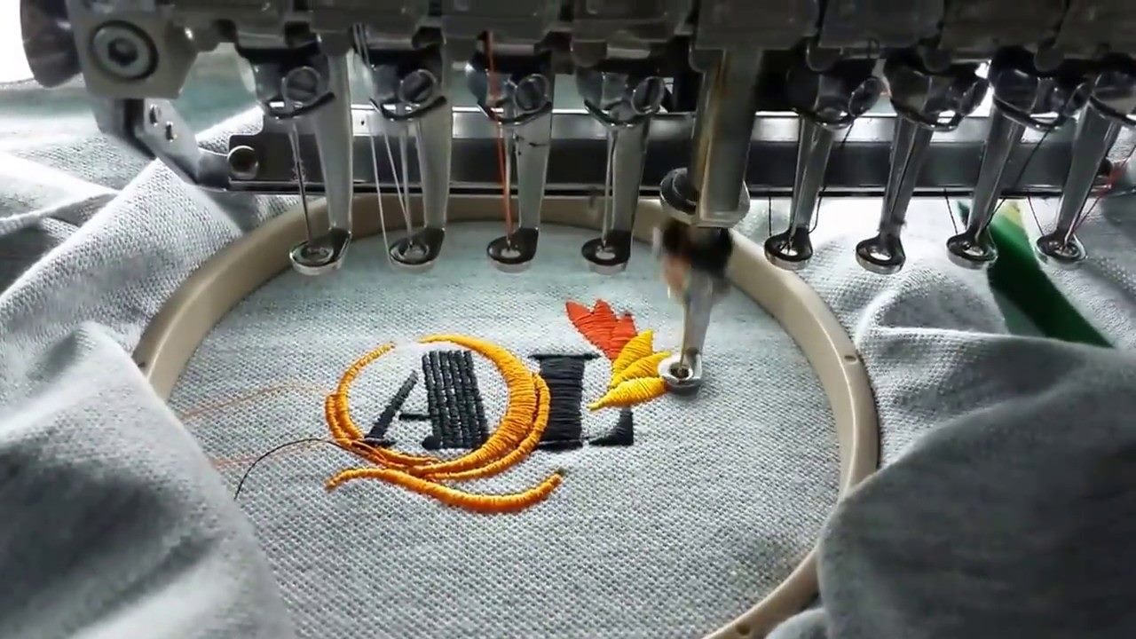 Mẫu thêu logo vi tính đẹp - Hình 1