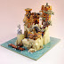 Amazing Island Fortress Built on an Unusual Baseplate