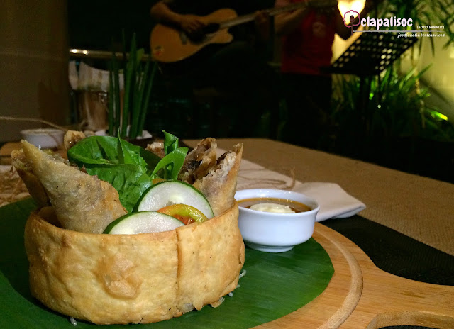 Lumpiang Sisig with Pico de Gallo Sauce from City Garden Hotel Makati