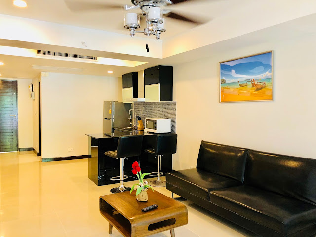 Patong Harbor View Unit C 102 Living Room