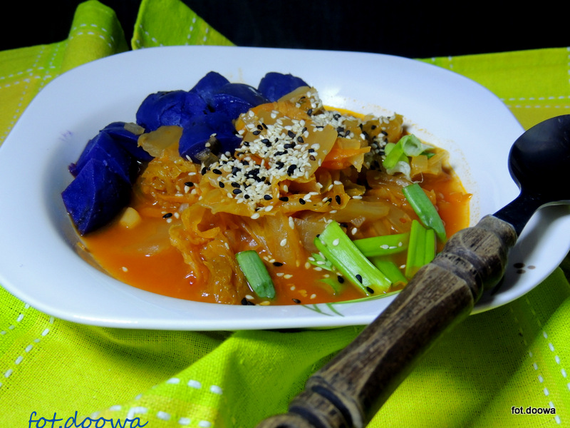 Zupa z kimchi