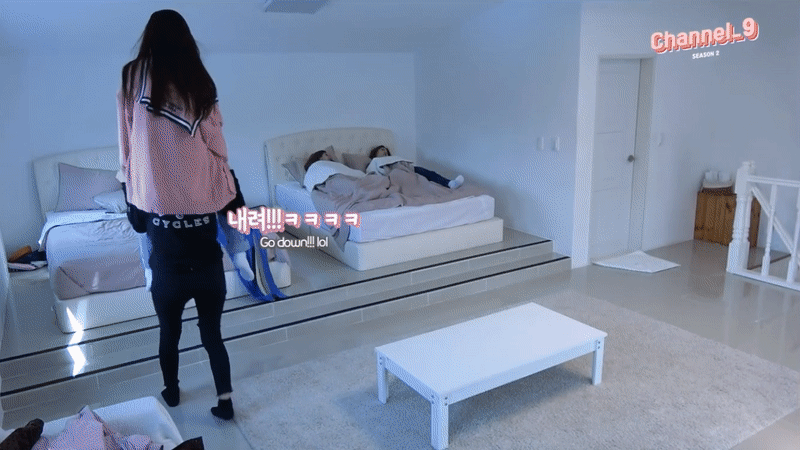 하영이 목마 태우는 채영이