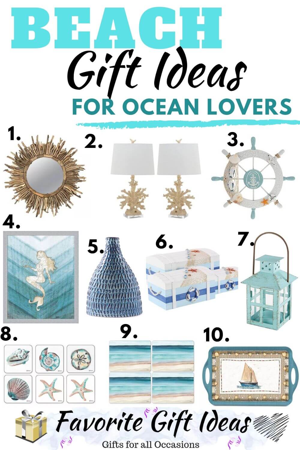 20+ Beach Gift Ideas For Ocean Lovers