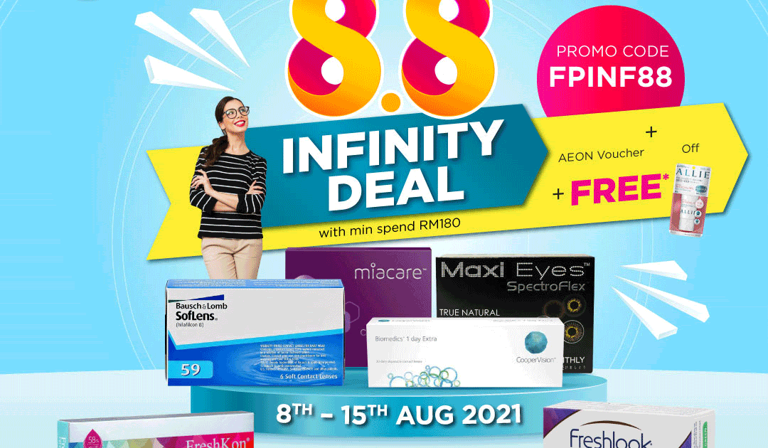Focus Point (MY) 8.8 Infinity Deal Coupon Code FPINF88 Ayul Ayol