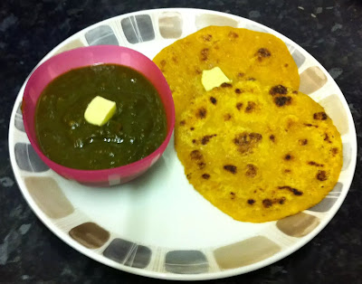 sarso ka saag makke ki roti recipe