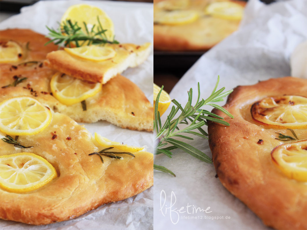 lifetime: Mediterranes Zitronen-Focaccia