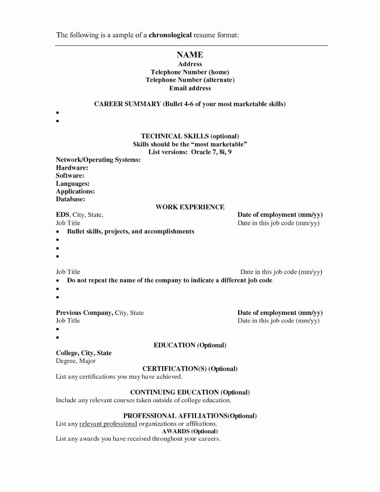example resume for mock interview   91