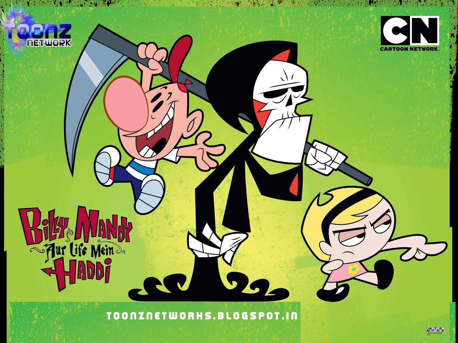 Billy Mandy Aur Life Mein Haddi Season 1 Hindi Episodes [TNZ]