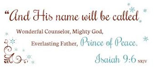 Jesus Prince of Peace Isaiah 9:6