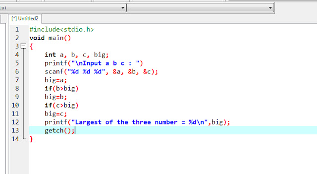 Decesion Making in C/C++(if, if-else, Nested if, if-else, switch)