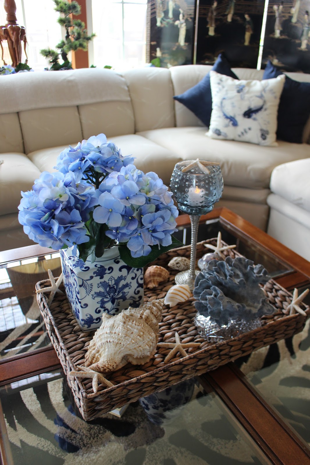 Designs by Pinky Summer Coffee Table