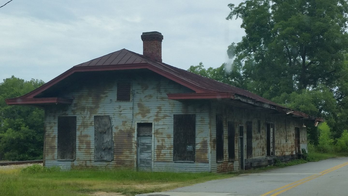 Old Train Depot in Crawfordville