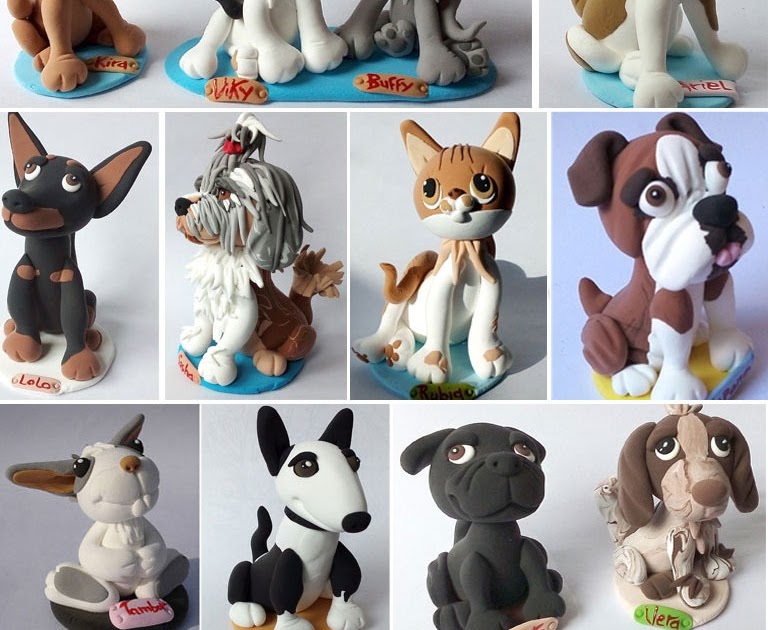 Figuras de mascotas personalizadas, a partir de una foto. Encargo por