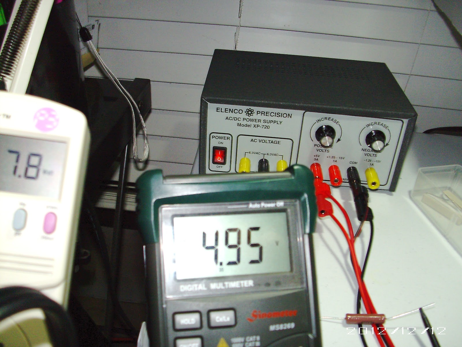 Electric Light : Elenco's XP-720K Power Supply Kit