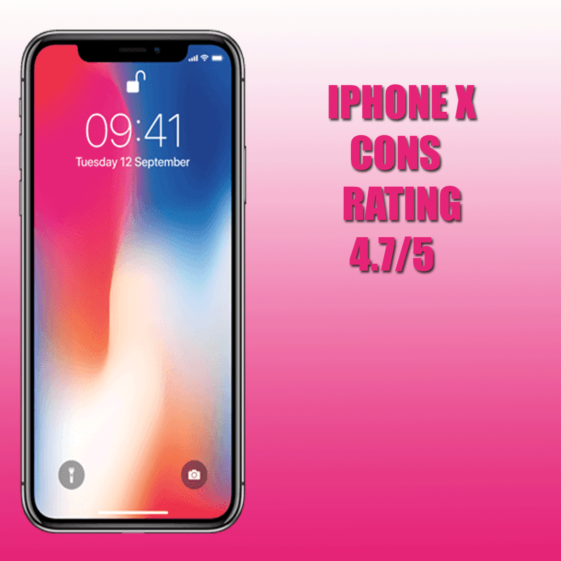 IPHONE X Review Cons(Disadvantage)