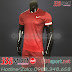 Áo Bóng Đá Không Logo Đẹp Nike GiNa Đỏ Đô