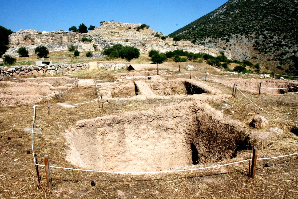 Guía de monumentos de un trotamundos stopover tumbas reales de Micenas