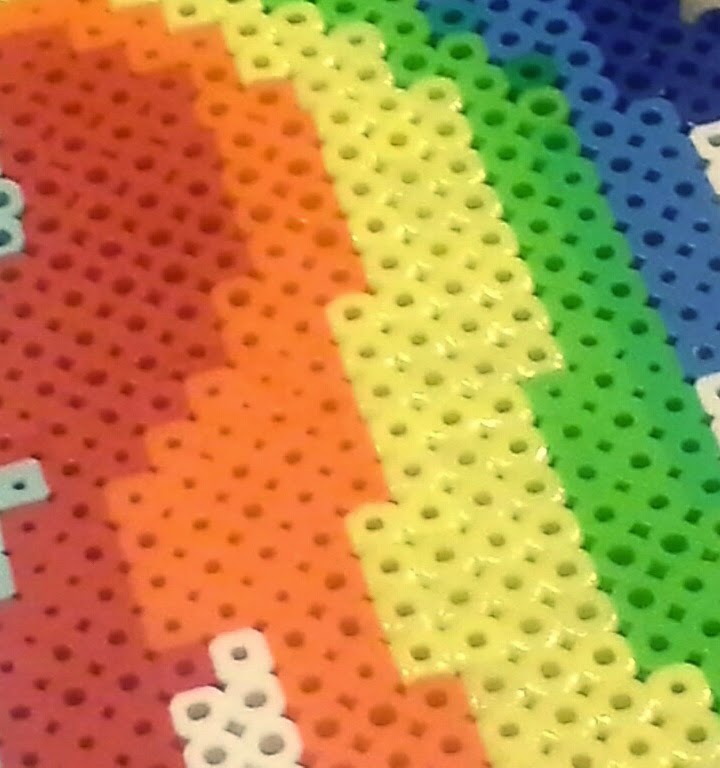 EconoCrafts: Perler Beads Pegboards - Small Basic Shapes - Clear