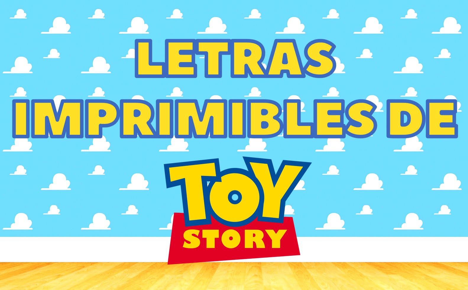 Mártir Independiente semáforo Alfabeto toy story imprimible gratis | PartyPop DIY