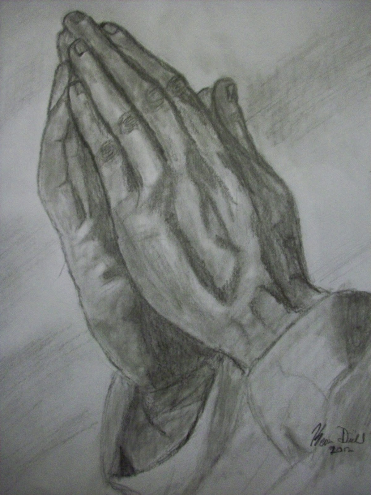 The Art of Kevin Diehl: Praying Hands