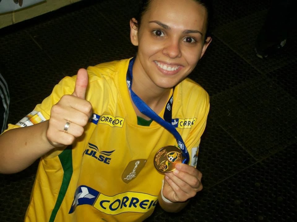 Dridiniz A melhor do mundo Vanessa Pereira no Mundial de Futsal Feminino